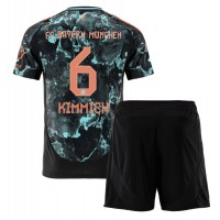 Maglia Calcio Bayern Munich Joshua Kimmich #6 Seconda Divisa Bambino 2024-25 Manica Corta (+ pantaloncini)